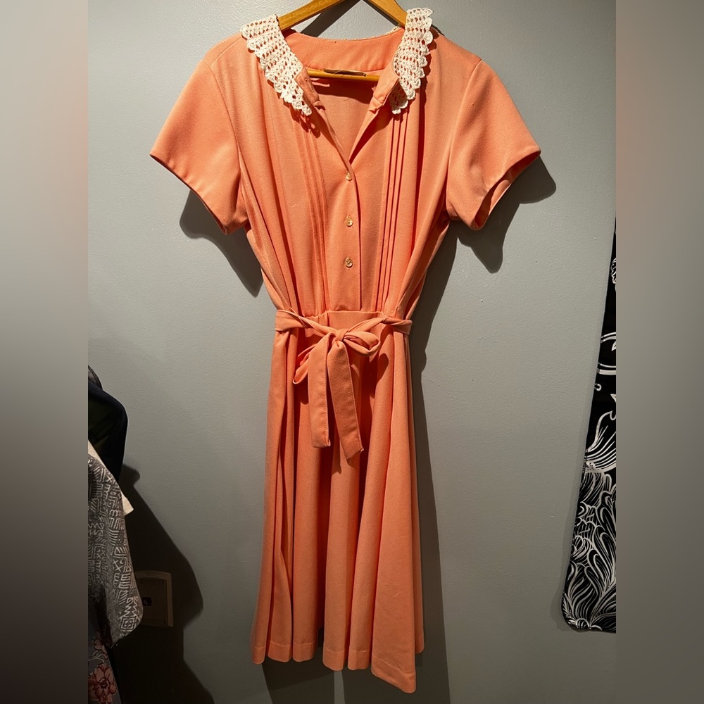 VINTAGE Marti Petite A-line Shirt Dress